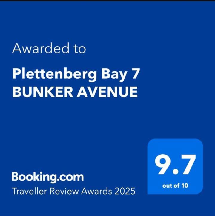 Plettenberg Bay 7 Bunker Avenue Dış mekan fotoğraf